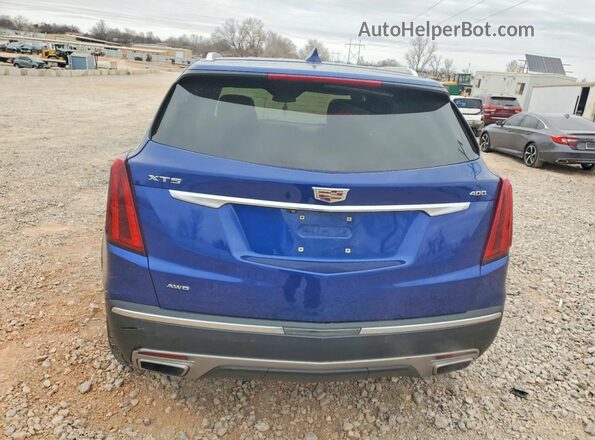1GYKNDRS4PZ190861 2023 CADILLAC XT5 Blue Rear view