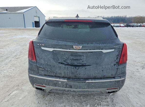 1GYKNDRSXMZ126741 2021 CADILLAC XT5 Black Rear view