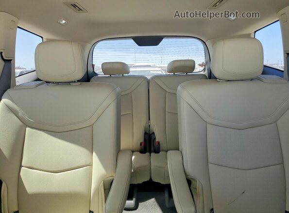 1GYKPCRS5SZ124834 2025 CADILLAC OTHER White Rear seats view