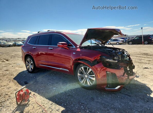 1GYKPDRS3MZ162149 2021 CADILLAC OTHER Burgundy Передня права чверть