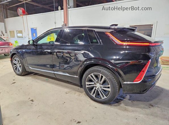 1GYKPPRKXRZ132865 2024 CADILLAC OTHER Black უკანა მარცხენა
