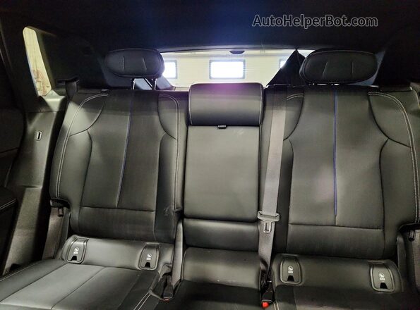 1GYKPPRKXRZ132865 2024 CADILLAC OTHER Black უკანა სავარძლების ხედი
