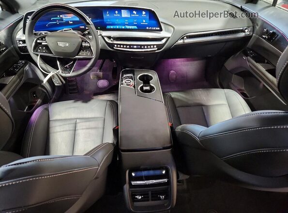 1GYKPSRL2RZ136114 2024 CADILLAC OTHER Red Dashboard view