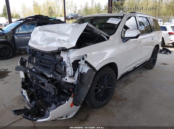 1GYS4GKL2NR307776 2022 CADILLAC ESCALADE White Передня ліва чверть