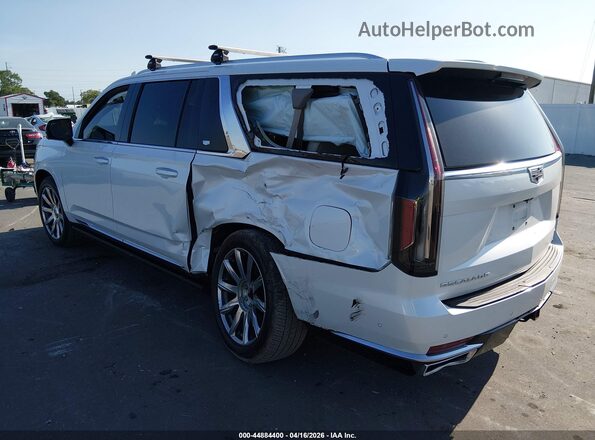 1GYS4MKL1MR274766 2021 CADILLAC ESCALADE Белый Задняя левая четверть