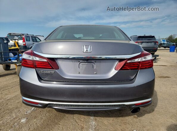 1HGCR2F32HA280141 2017 HONDA ACCORD Серый Вид сзади
