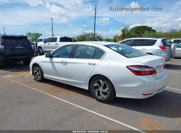 1HGCR2F3XGA067775 2016 HONDA ACCORD White Задня ліва чверть