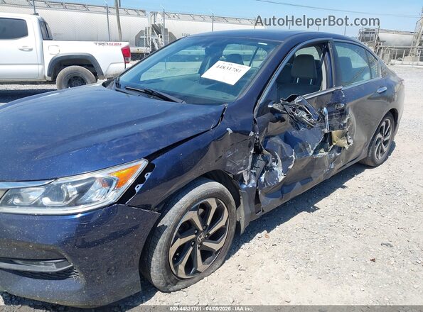 1HGCR2F87GA138040 2016 HONDA ACCORD Blue Widok z przodu
