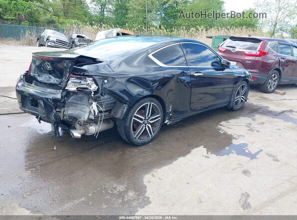 1HGCT2B02HA004281 2017 HONDA ACCORD Black Tył prawy