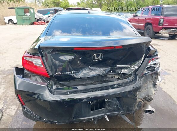 1HGCT2B02HA004281 2017 HONDA ACCORD Black Widok z przodu