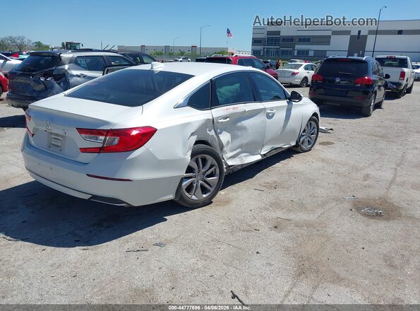 1HGCV1F10KA036838 2019 HONDA ACCORD Белый Задняя правая четверть