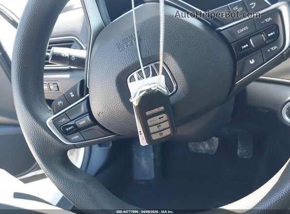 1HGCV1F10KA036838 2019 HONDA ACCORD Белый Вид панели приборов
