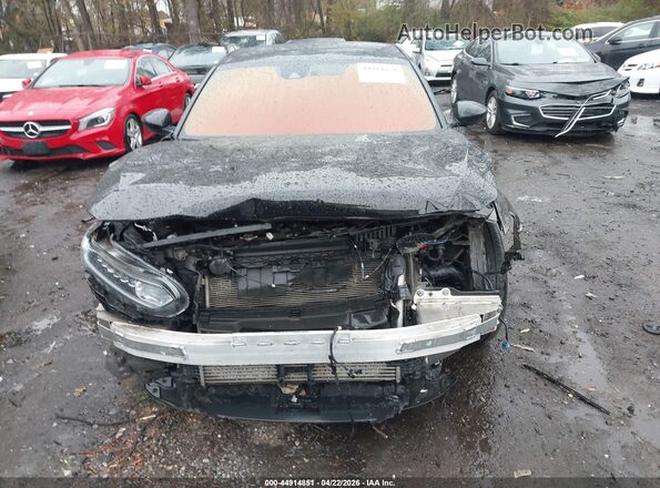 1HGCV1F10KA175478 2019 HONDA ACCORD Black Вид щитка приладів