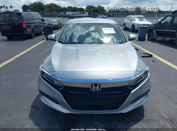 1HGCV1F10LA001945 2020 HONDA ACCORD Silver Widok zestawu wskaźników