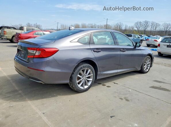 1HGCV1F12MA090984 2021 HONDA ACCORD Gray Հետևի աջ