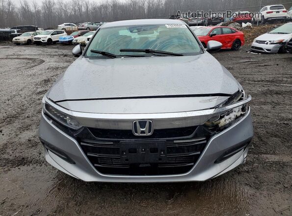 1HGCV1F16KA028274 2019 HONDA ACCORD Silver Вид спереду