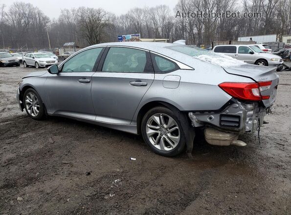 1HGCV1F16KA028274 2019 HONDA ACCORD Silver Задня ліва чверть
