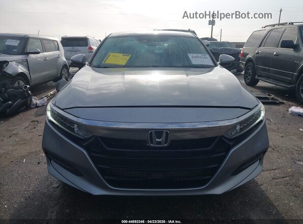 1HGCV1F16KA031854 2019 HONDA ACCORD Silver Rear interior view