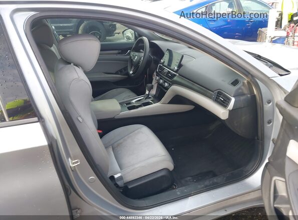 1HGCV1F16KA031854 2019 HONDA ACCORD Silver Front interior view