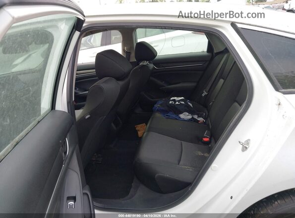 1HGCV1F17KA071926 2019 HONDA ACCORD White Vista de la etiqueta del VIN