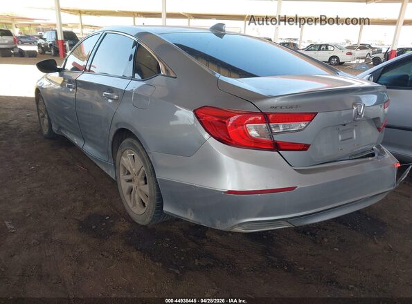 1HGCV1F17KA148391 2019 HONDA ACCORD Gray Հետևի ձախ