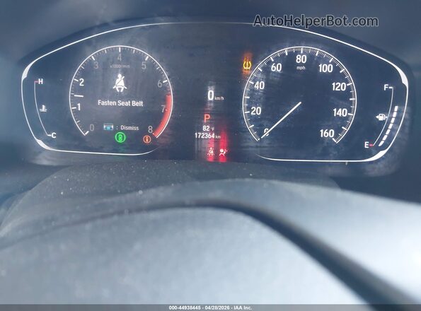 1HGCV1F17KA148391 2019 HONDA ACCORD Gray Հետևի նստատեղերի տեսք