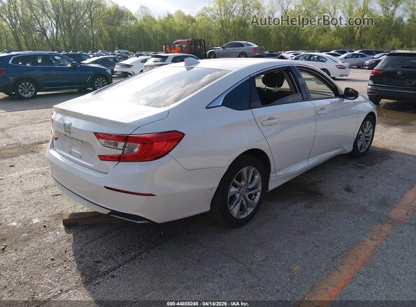 1HGCV1F18KA098746 2019 HONDA ACCORD White Հետևի աջ
