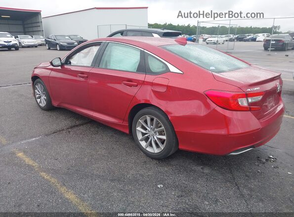 1HGCV1F18MA103544 2021 HONDA ACCORD Красный 