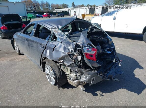 1HGCV1F1XKA144660 2019 HONDA ACCORD Gray Front view