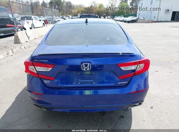 1HGCV1F31MA074390 2021 HONDA ACCORD Blue 