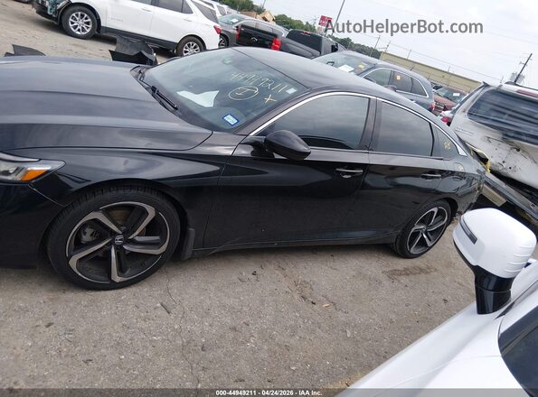 1HGCV1F32KA045784 2019 HONDA ACCORD Black 