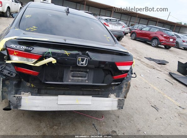 1HGCV1F32KA045784 2019 HONDA ACCORD Black 