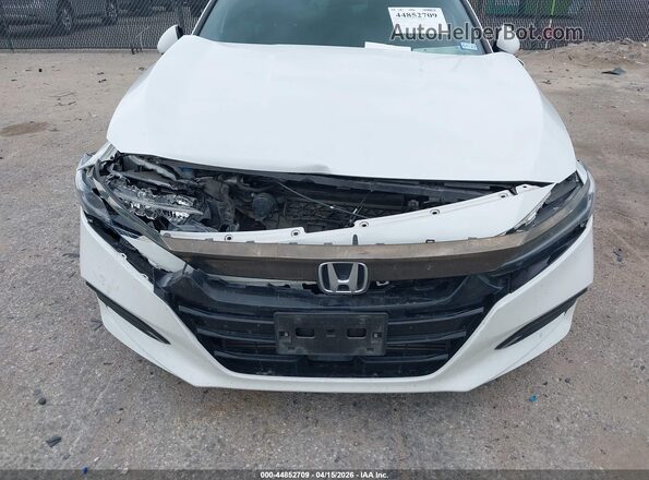 1HGCV1F32KA082317 2019 HONDA ACCORD Белый Вид спереди