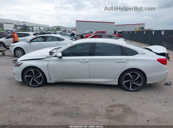 1HGCV1F32KA082317 2019 HONDA ACCORD Белый Панорамный вид салона 360°