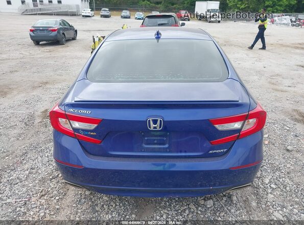 1HGCV1F32KA083080 2019 HONDA ACCORD Blue 