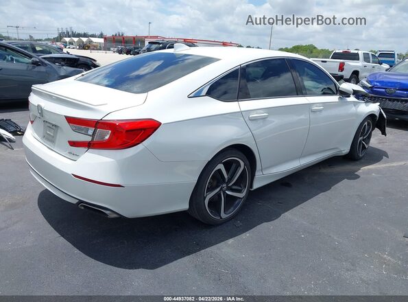 1HGCV1F32LA031871 2020 HONDA ACCORD White Rear right