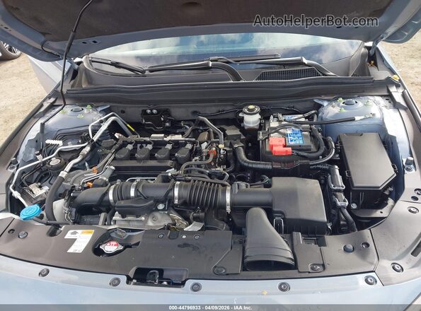 1HGCV1F32NA088736 2022 HONDA ACCORD Gray Widok z tyłu