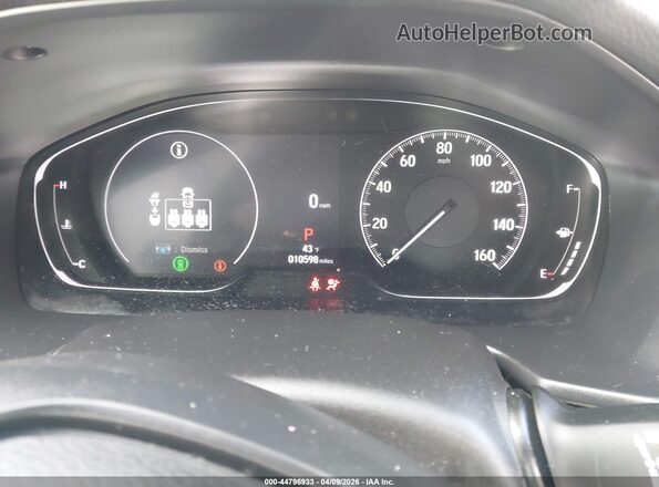1HGCV1F32NA088736 2022 HONDA ACCORD Gray Widok tylnych siedzeń