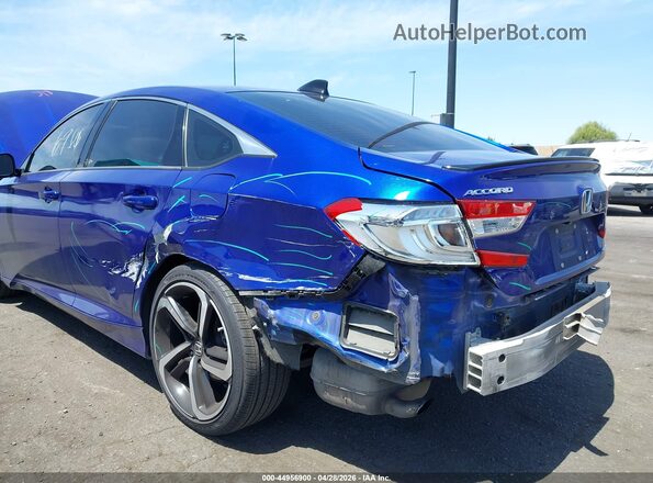 1HGCV1F34MA080717 2021 HONDA ACCORD Blue 