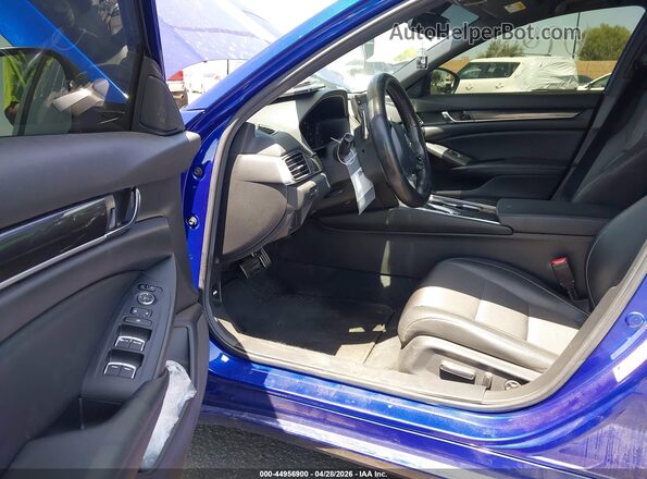 1HGCV1F34MA080717 2021 HONDA ACCORD Blue 