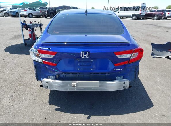 1HGCV1F34MA080717 2021 HONDA ACCORD Blue 