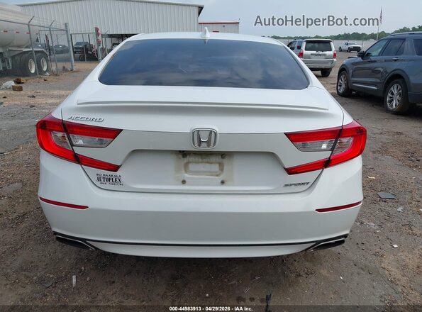 1HGCV1F35KA002881 2019 HONDA ACCORD White 