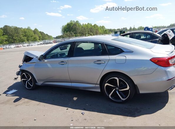 1HGCV1F35KA011323 2019 HONDA ACCORD Silver 