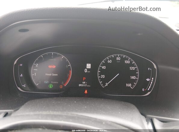1HGCV1F36MA088320 2021 HONDA ACCORD Black უკანა სავარძლების ხედი
