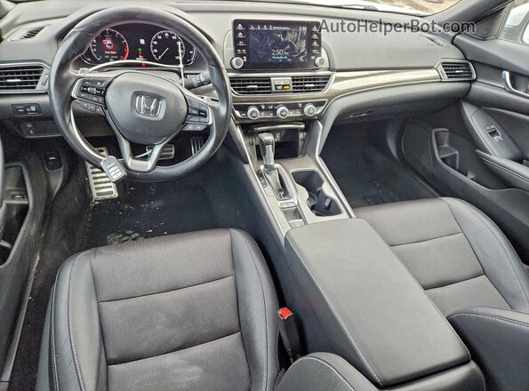 1HGCV1F37KA173597 2019 HONDA ACCORD White 