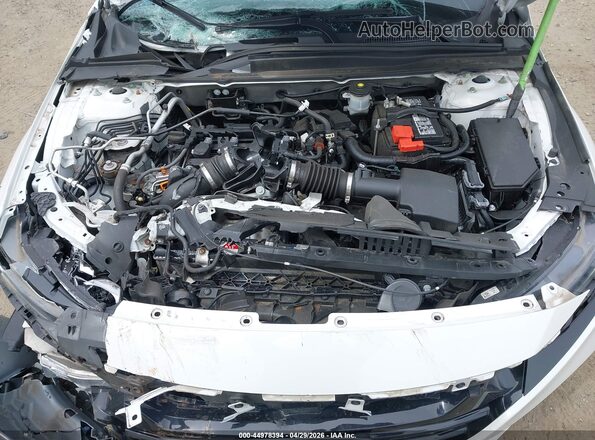 1HGCV1F37LA103633 2020 HONDA ACCORD White Rear view
