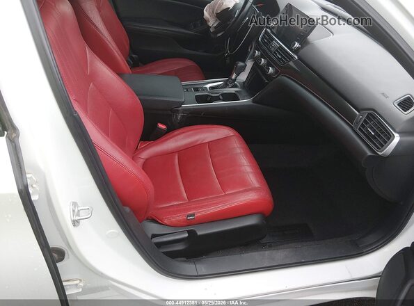 1HGCV1F37MA052992 2021 HONDA ACCORD White Vista interior delantera