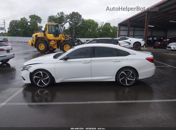 1HGCV1F37MA052992 2021 HONDA ACCORD White 
