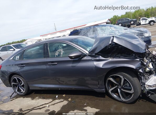 1HGCV1F39KA002270 2019 HONDA ACCORD Gray Панорамний вид салону 360°