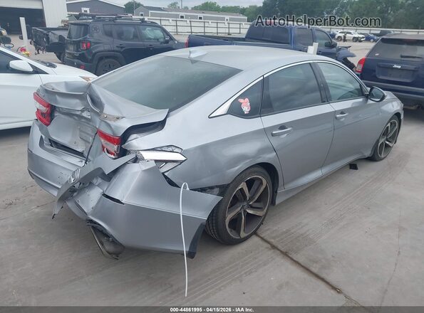 1HGCV1F39KA030036 2019 HONDA ACCORD Silver 